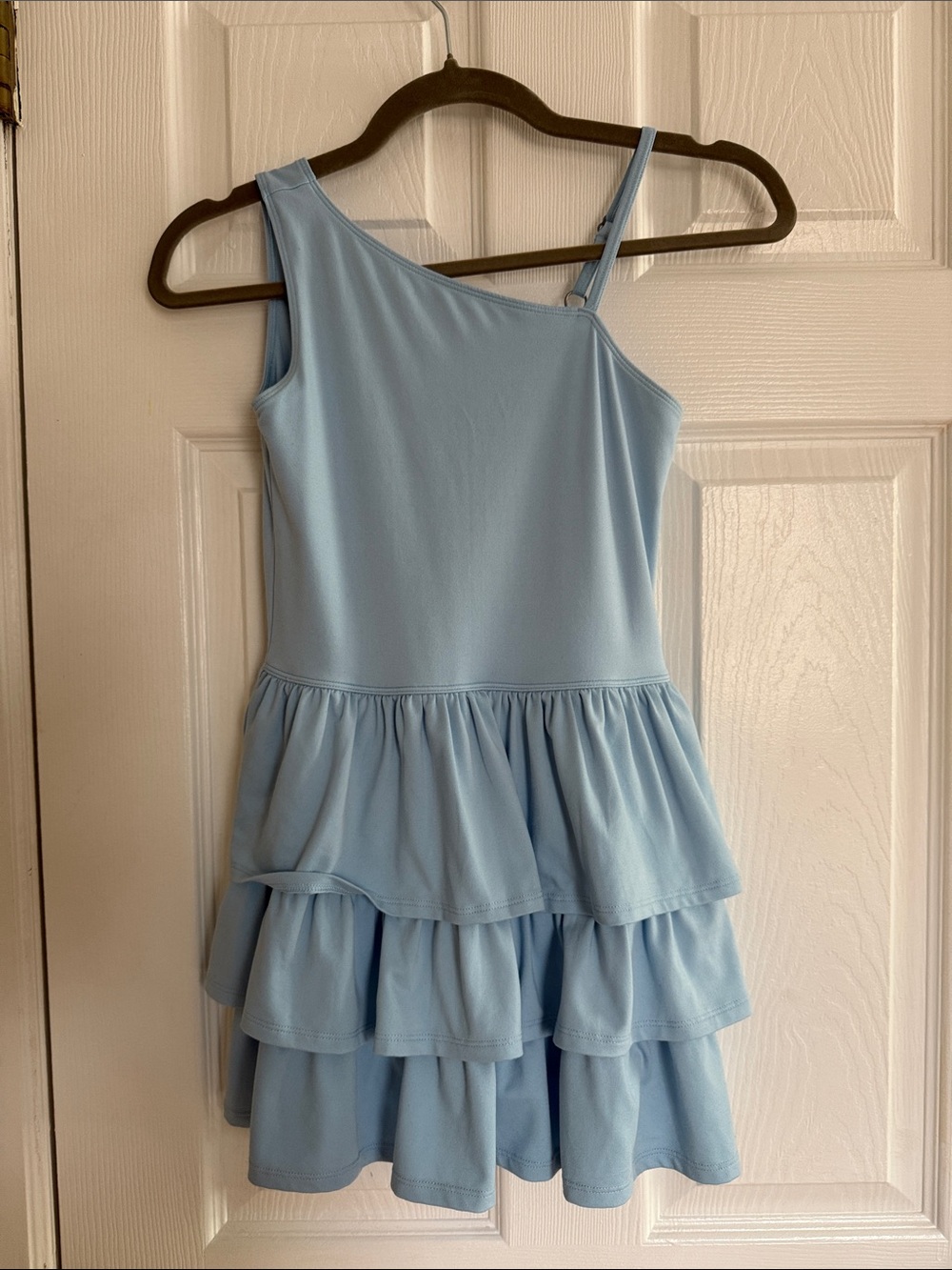 abercrombie kids Light Blue athletic dress skort
